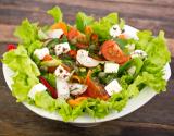 Salada maravilha com molho de mel e mostarda