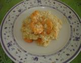 Risoto de camarão