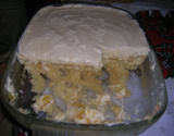 Bolo gelado de abacaxi