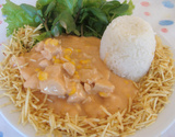 Estrogonofe de frango sem creme de leite