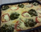 Torta de brócolis com carne