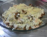 Coxa de frango com creme de leite