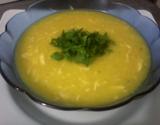 Caldo de milho com frango