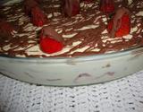 Sobremesa deliciosa de morango