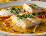 Moqueca de tilápia simples com peixe suculento e sabor suave