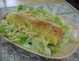 Rocambole de bacalhau