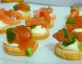 Canapé de salmão