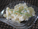 Salada de maionese com ovos de codorna do Marcelo
