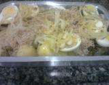 Salada de bacalhau do Junior