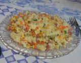 Arroz de panela de pressão da Josi