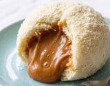 Bomba de leite em pó com doce de leite sem açúcar e que fica pronto em minutos