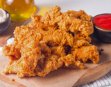 Frango empanado tipo KFC crocante e suculento