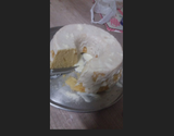 Bolo de Iogurte com Cobertura de Iogurte e Leite em pó