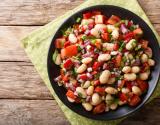 Salada de feijão branco