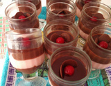 Delícia de cereja e chocolate