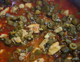 Frango com quiabo