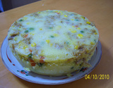 Deliciosa torta de frango