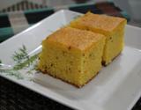 Bolo de fubá com erva doce