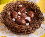 Ovo de páscoa trufado e/ou com marshmallow