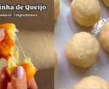 Bolinha de queijo com apenas 3 ingredientes na airfryer: o truque está em usar a geladeira no preparo