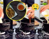 Molho agridoce caseiro fácil: é só aquecer todos os ingredientes na mesma medida por 5 minutos e tá pronto!