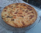 Quiche quatro queijos