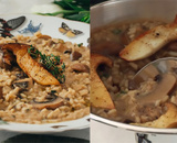 Pensa num risoto de cogumelo cremoso gostoso... Os 2 segredos que tornam essa receita especial são bem simples!