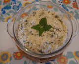 Risoto de espinafre