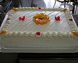 Torta de pêssego da Patricia