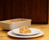 Arroz de forno à parmegiana
