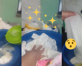 "Deixe de molho de um dia para o outro": mistura caseira remove até mancha de gordura do pano de prato