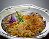 Risoto de camarão à minha moda