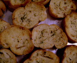 Pasta de alho para torradas