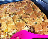 Torta de carne moída fácil no liquidificador para preparar o almoço em menos de uma hora!