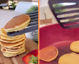 Sem açúcar, sem glúten e SEM BANANA: já salva essa receita de panqueca saudável para fazer num café da manhã especial