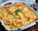 Batata gratinada na airfryer: acompanhamento RÁPIDO, prático e delicioso para qualquer refeição!
