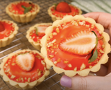 Aprendi com minha vizinha essa tortinha de morango melhor que de padaria e muito fácil de fazer!