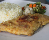 Filé de frango à milanesa sem fritar: como fazer