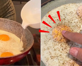 Gema dura sem ter que virar os ovos na frigideira: "Fica bem durinha sem ser tostada"