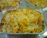 Arroz de forno gratinado