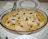 Salmão com molho de camarão