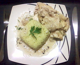 Filé de frango ao vinho branco