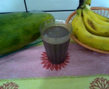 Vitamina energética de açaí
