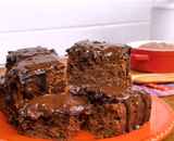 Bolo de chocolate molhadinho