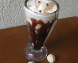 Milk shake de amandita da família burger