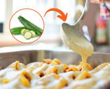 Abobrinha substitui a farinha nessa receita de molho branco saudável: fácil de fazer e combina com qualquer prato que peça um molho cremoso