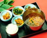 Sopa de frango com legumes