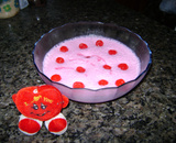 Flan de cereja