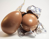 Ovo de páscoa de chocolate