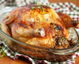 Frango recheado para o Natal: uma ceia natalina mais barata e deliciosa